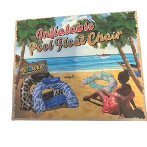 NWOT Inflatable Pool Float Chair